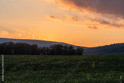 Beautiful Adams County Sunset, McKnightstown, Pennsylvania, USA