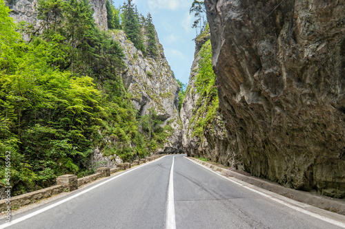 The Bicaz Gorge in Trasylvania, Romania photo