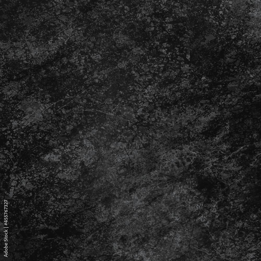 Fototapeta premium Modern artistic paint texture. Abstract black background