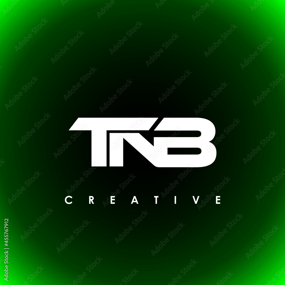 TNB Letter Initial Logo Design Template Vector Illustration TNB Letter Initial Logo Design Template Vector Illustration
