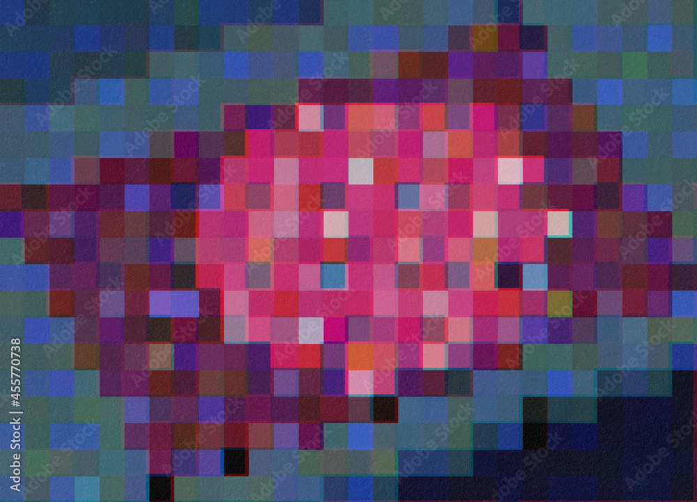 Magic Glitch Carpet Illustration Magic Glitch Carpet Illustration