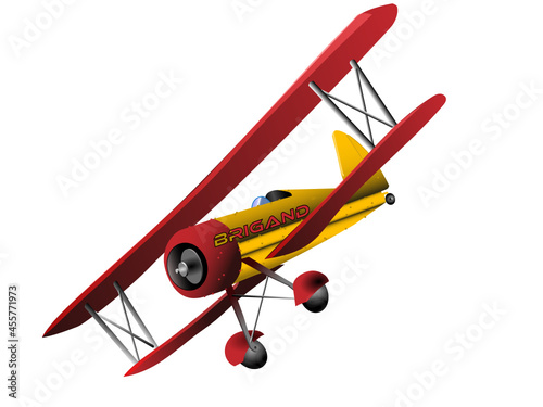 Aerobatic biplane