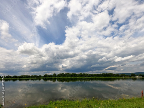 clouds over the river © helfei