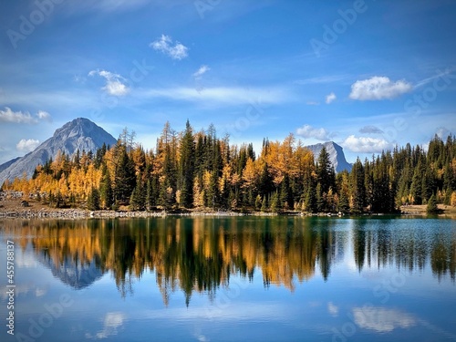 Fall Reflections in the Mountains © Kim