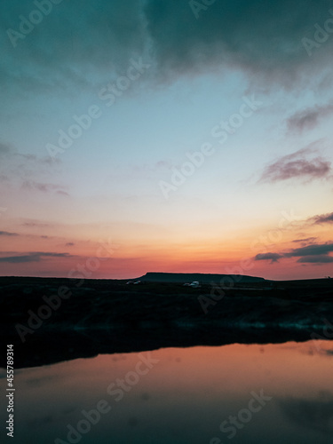 Stanage Edge view from Upper Burbage car park