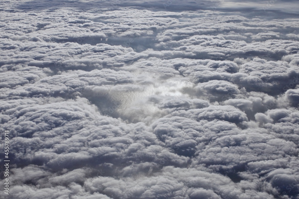 Wolkenformtionen aus der Luft Wolkenformtionen aus der Luft