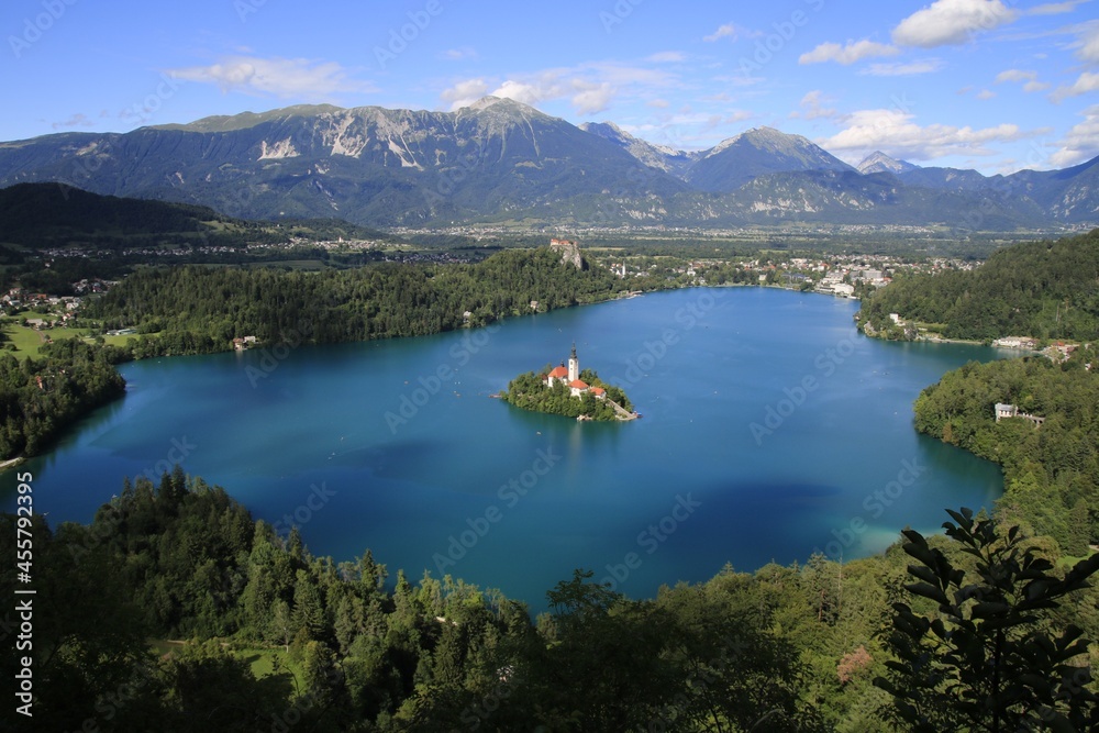 Lake Bled, Julian Alps, Slovenia