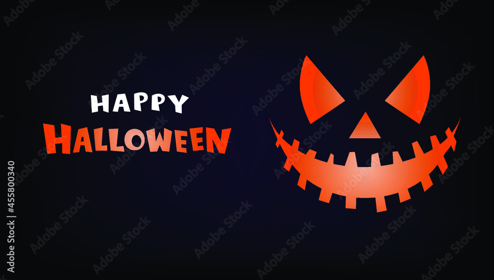 Naklejka premium Halloween background. Vector illustration. Follow other spiders patterns in my collection.