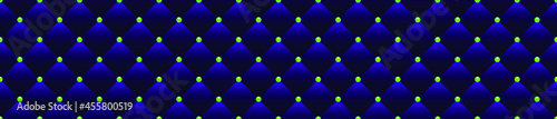 Blue luxury background with beads. Vector illustration. 
