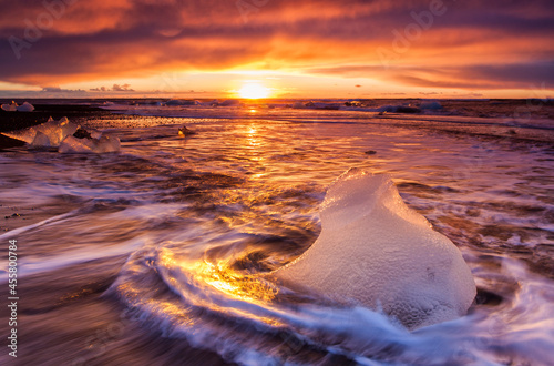 Sunrise Over Amazing Beach photo