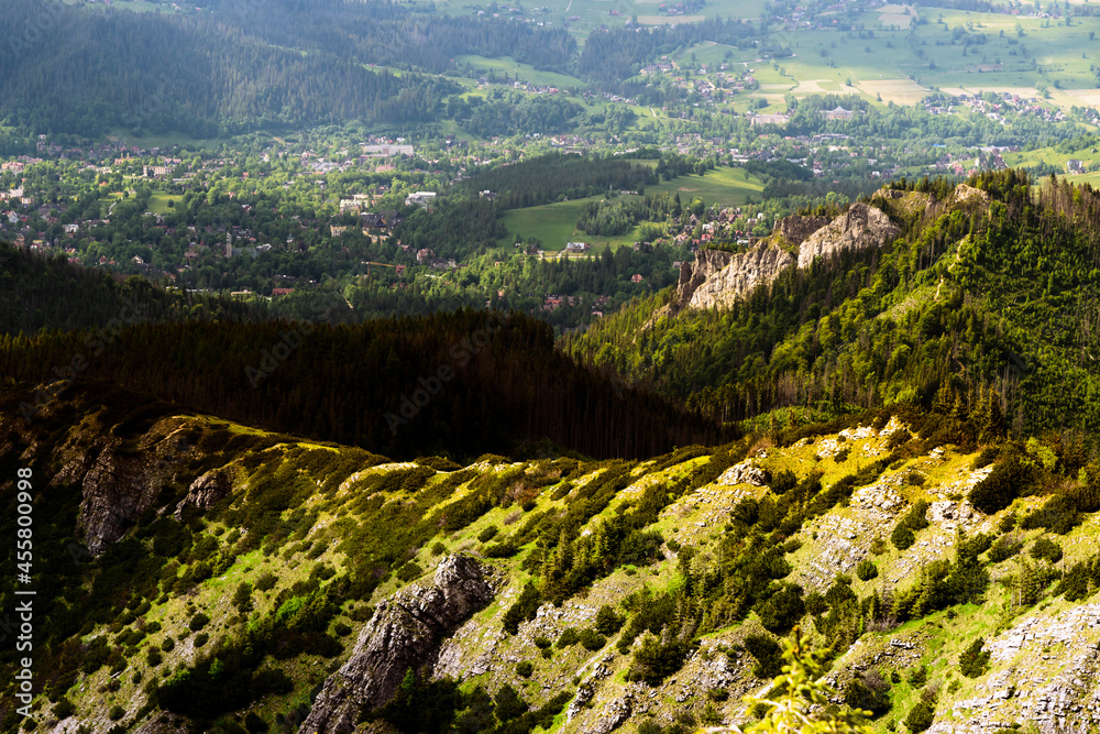 Obraz premium Tatra mountain during summer time