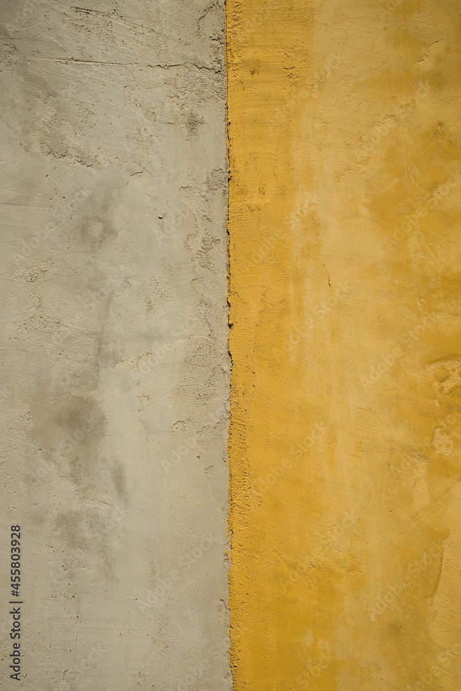 Naklejka premium Vertical yellow and grey background