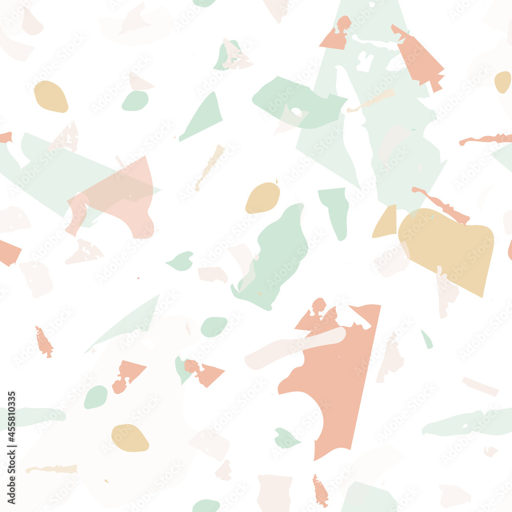 Terrazzo seamless pattern. Earthy minimalistic Terrazzo seamless pattern. Earthy minimalistic