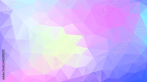 Light Colorful flat background with triangles for web design