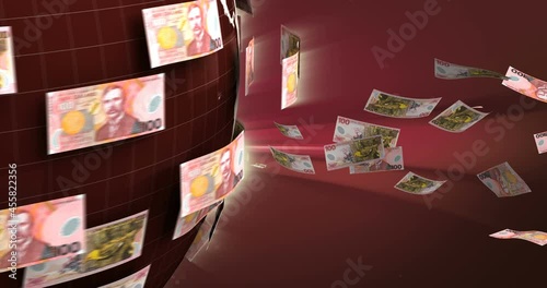 Global Business with New Zealand Dollar (seamless)