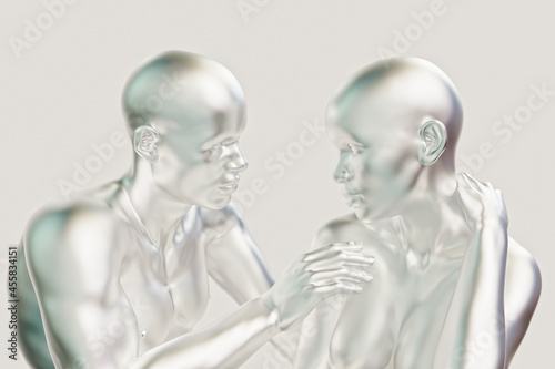 Silver figures