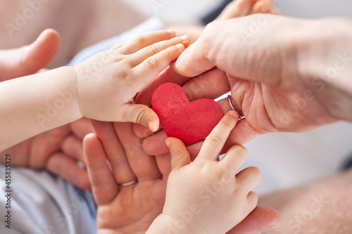 family concept, love and care