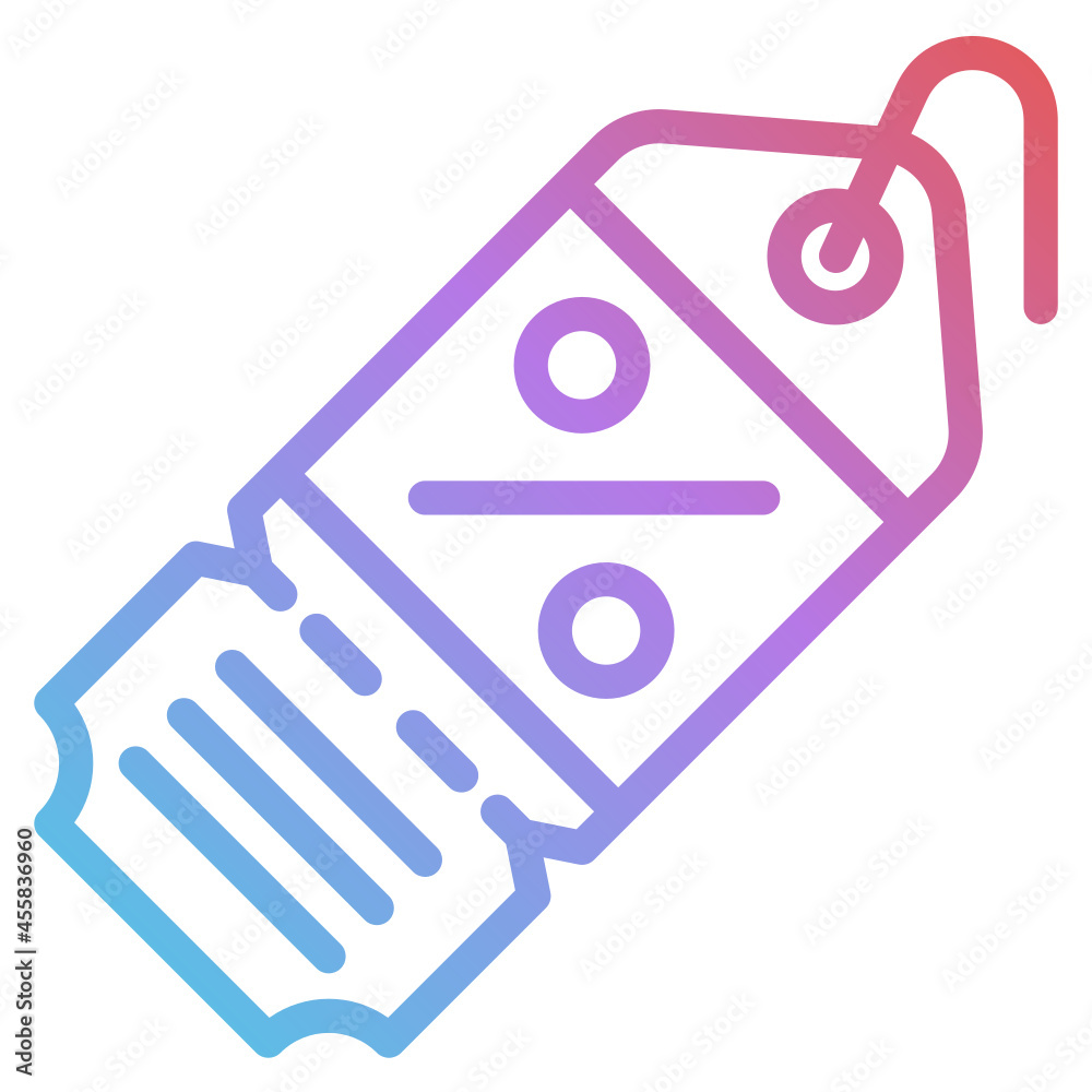discount gradient icon discount gradient icon