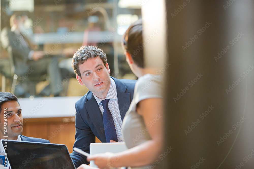 Business people working in office Business people working in office