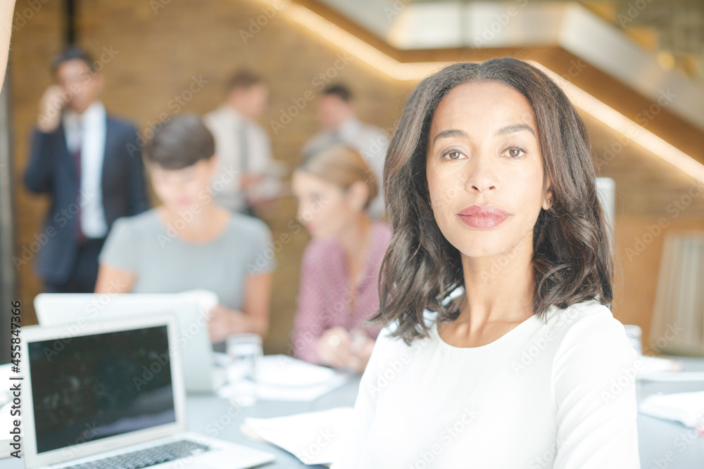 Portrait of confident businesswoman in office Portrait of confident businesswoman in office