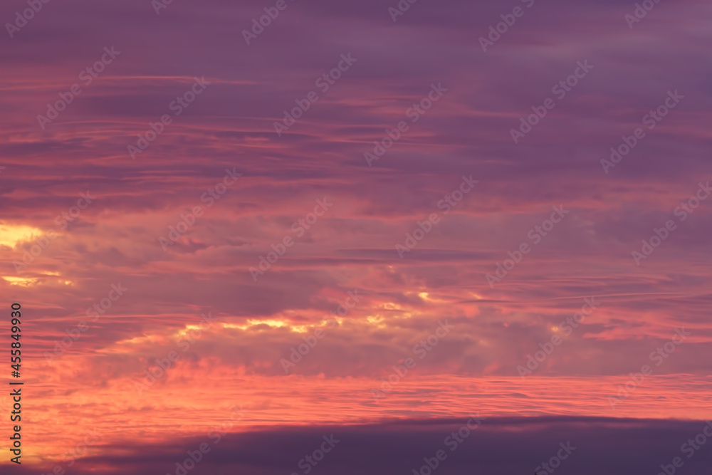 Beautiful background with the sky during sunset or sunrise