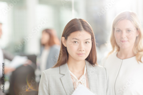 Portrait of confident businesswomen in office