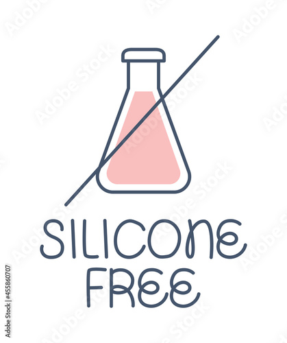silicone free icon