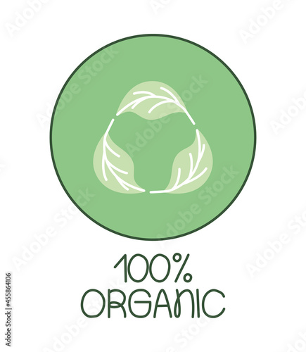 one hundred percent organic