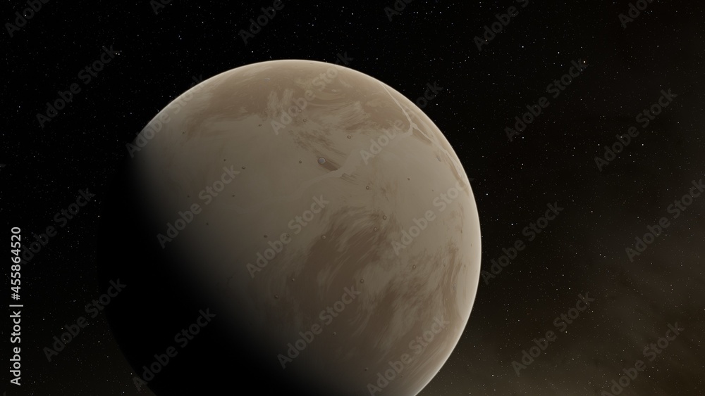 Abstract planets and space background Abstract planets and space background