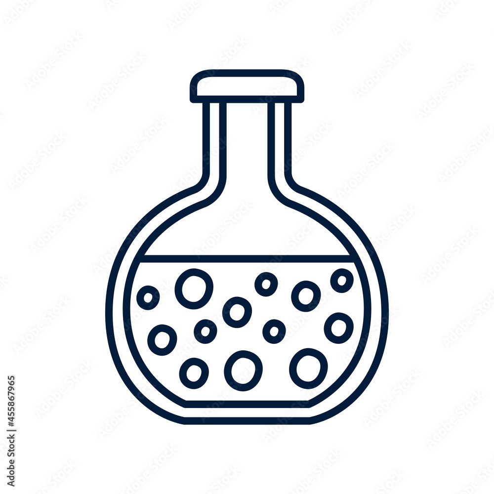 chemical flask illustration chemical flask illustration