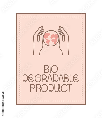 biodegradable product card