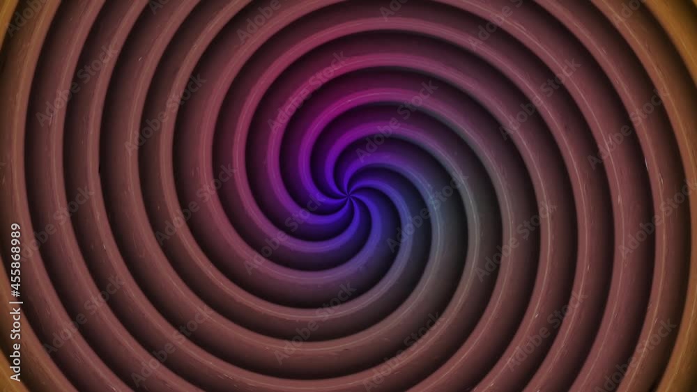 Hypnotizing Red Cyan Gradient whirlpool spiral transition animation Hypnotizing Red Cyan Gradient whirlpool spiral transition animation