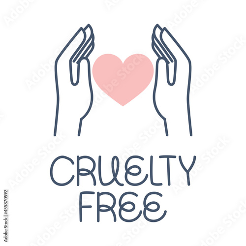 cruelty free illustration