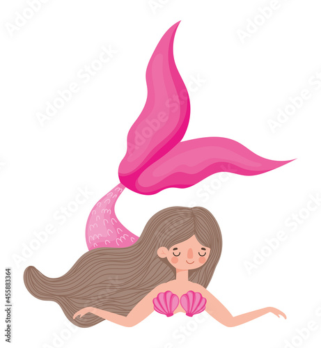 fantasy mermaid icon