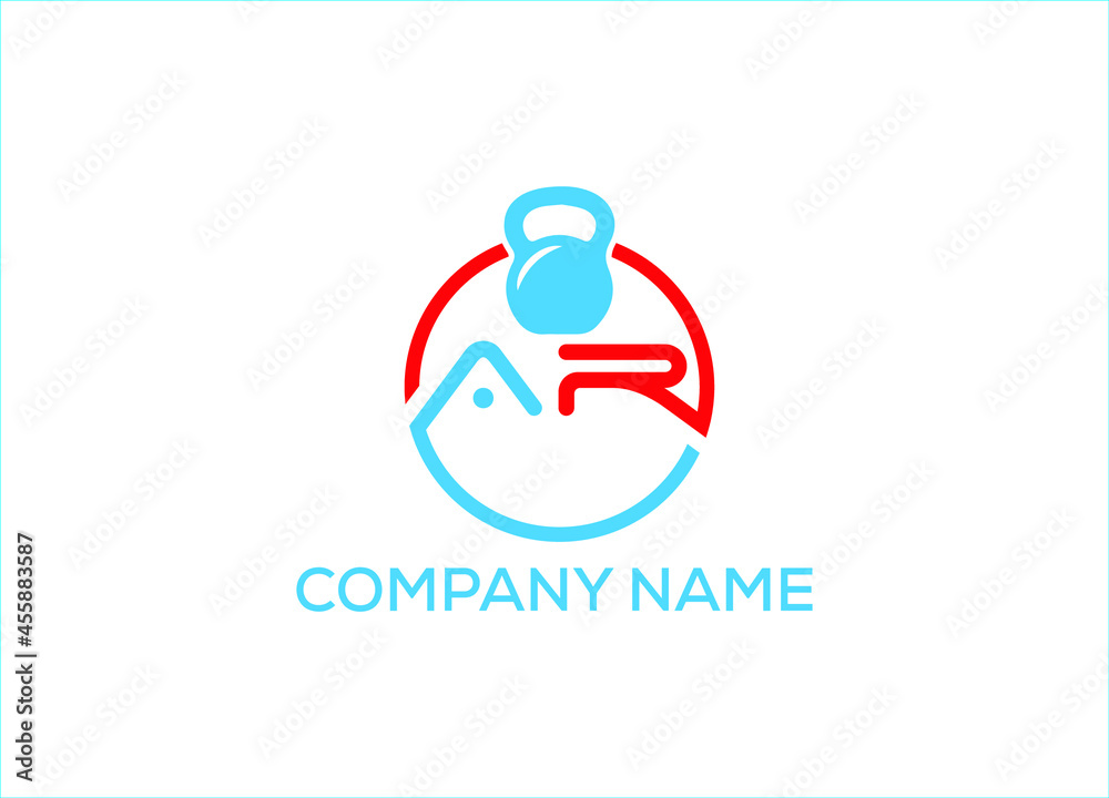 GYM Logo or Icon Design Vector Image Template GYM Logo or Icon Design Vector Image Template