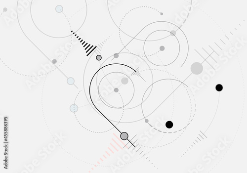 Abstract circles vector group concept. Modern design for presentation