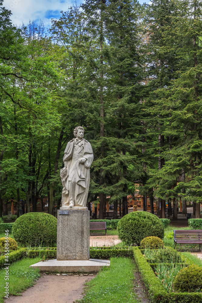 Monument to Pushkin, Kislovodsk, Russia