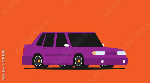 Vector illustration of a car