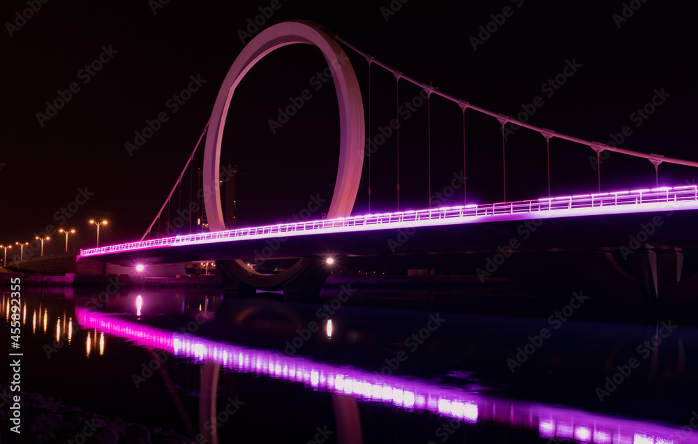 Obraz premium Lusail City Bridge