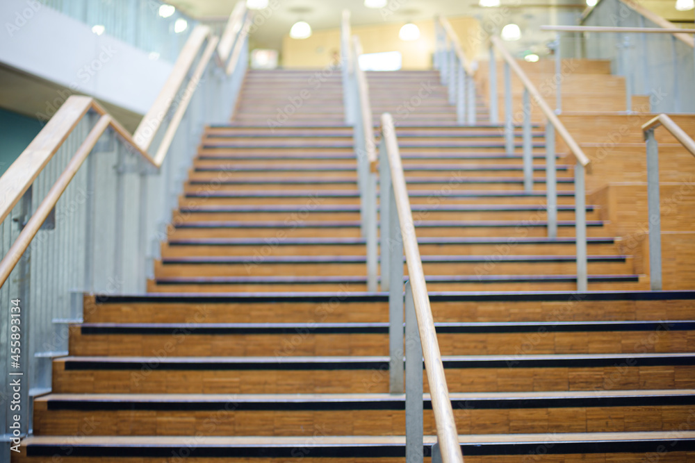 Fototapeta premium People going upstairs