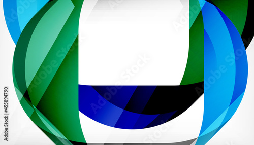 Abstract square shape with overlapping waves, minimal geometric background. Vector Illustration For Wallpaper, Banner, Background, Landing Page Free Download Abstract square shape with overlapping waves, minimal geometric background. Vector Illustration For Wallpaper, Banner, Background, Landing Page - GFXLoad