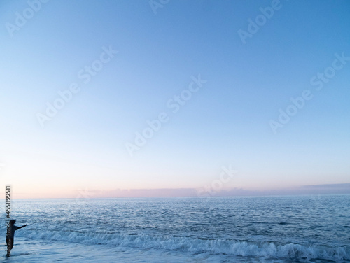 person on the beach