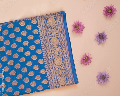 Fotografie Traditional Indian silk Saree