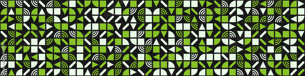 Obraz premium Abstract Geometric Pattern generative computational art illustration