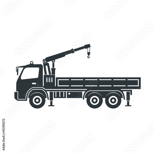 truck crane icon