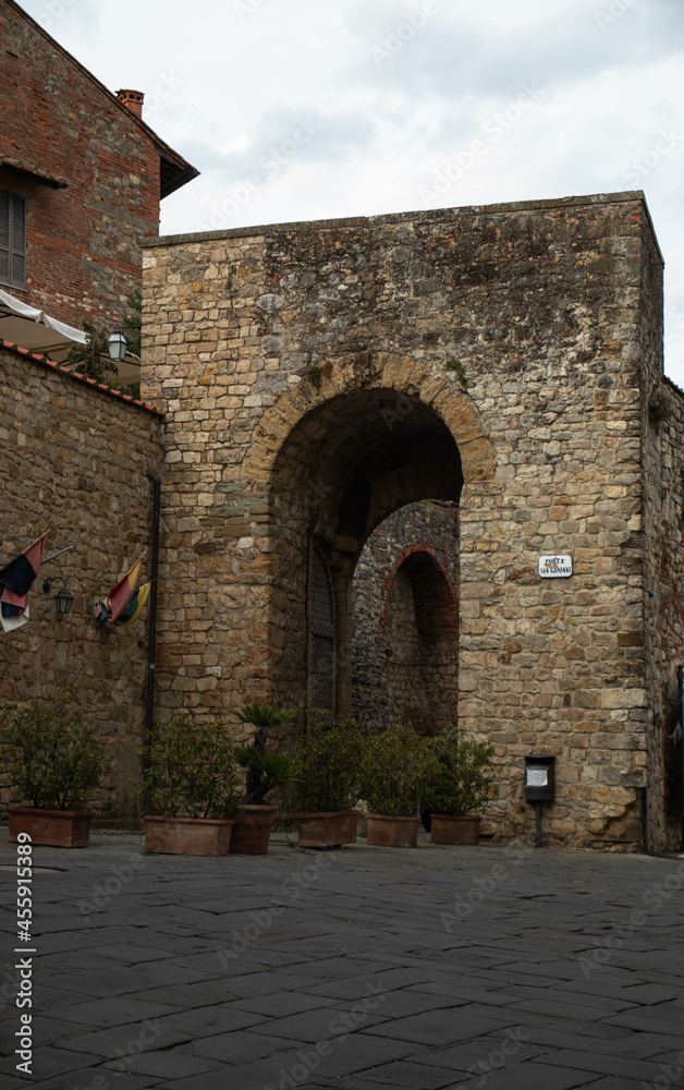 Fototapeta premium Lucignano in Tuscany