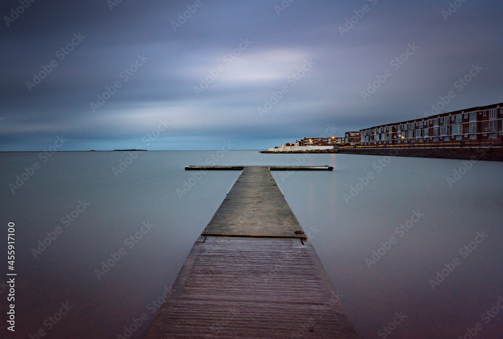 Naklejka premium West Kirby pier