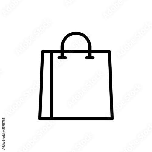 shopping bag icon vector for your design element