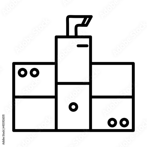 Chiller Vector Line Icon Design