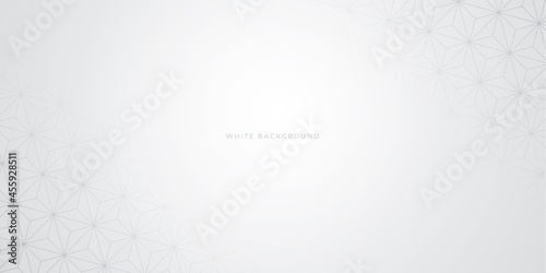 abstract geometric white background design